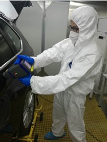 測(cè)試汽車(chē)外殼