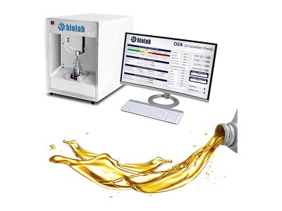 biolab Oracle 機(jī)油壽命和顆粒計數(shù)器，動力粘度和運(yùn)動粘度水活度